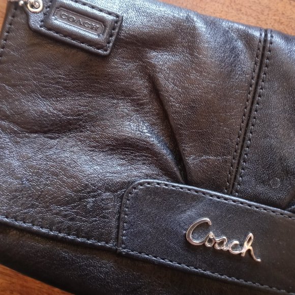 Coach Bags Coach Ashley Wristlet Wristlet Cursive Coach Logo Poshmark
